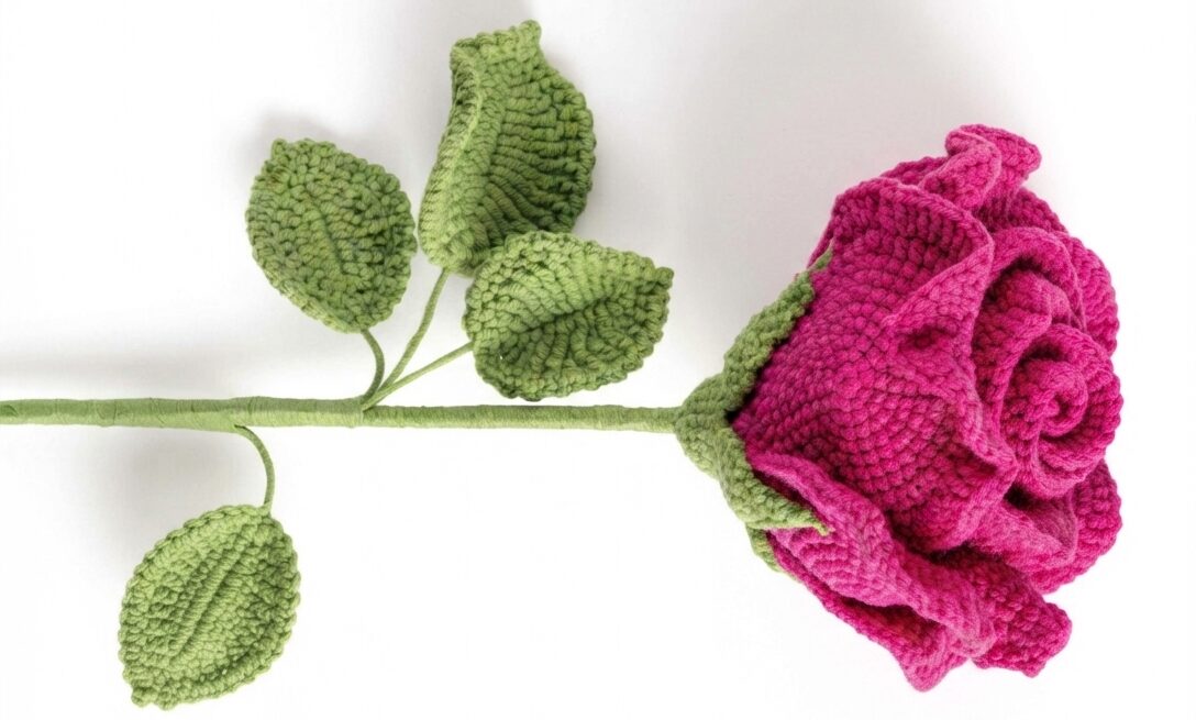 crochet thai rose